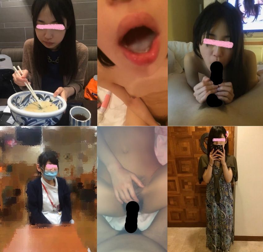 【口内射精】可愛い看護師の彼女とハメ撮り