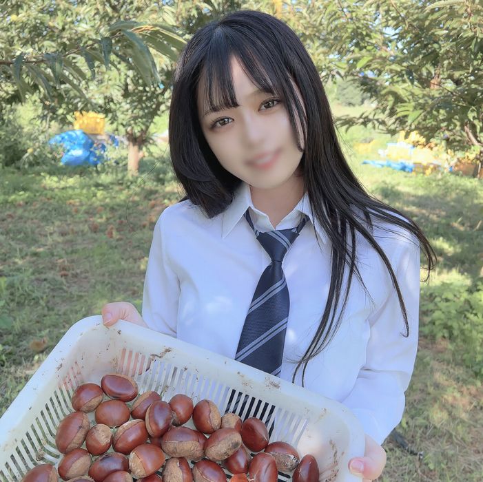 可憐なFカップ萌カワティーン！！黒髪ロングで美肌と美巨乳に包まれた純白な身体に鬼畜のゴム無し膣内射精