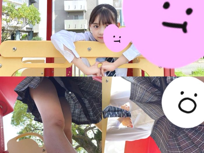 【現役JKゆうな-６】公園デート♡