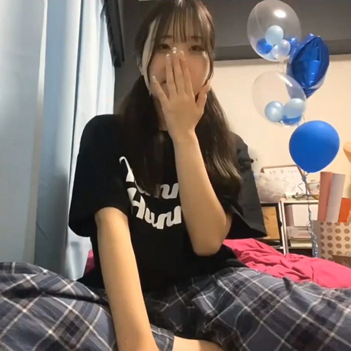 美人女子大生 ZOOMオナニー