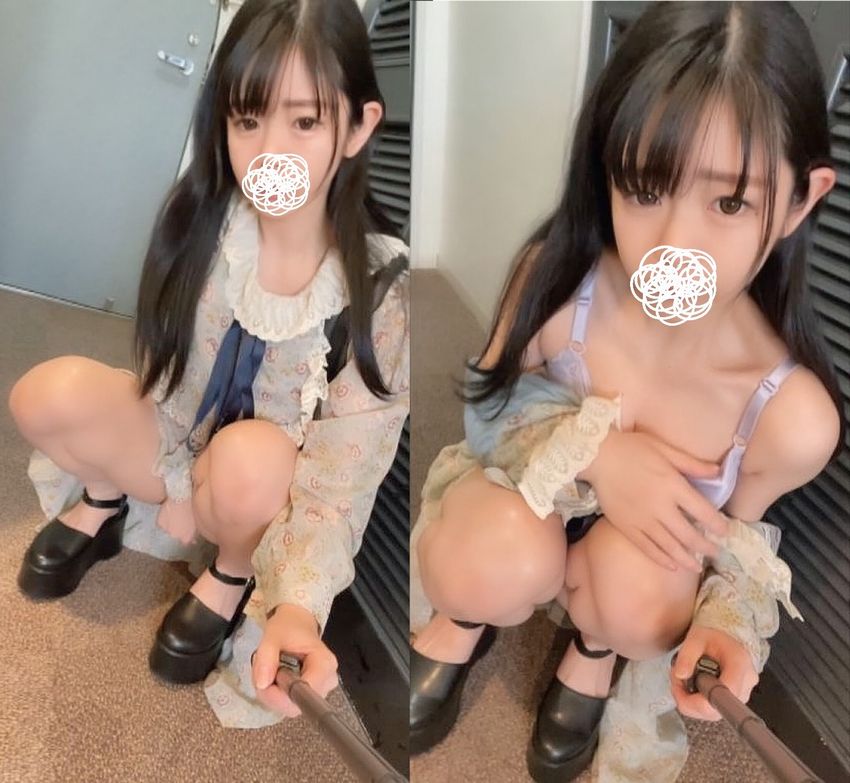 【素人】148cm痴女_アイドル顔美女の指オナ流出映像