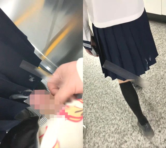 【生おかずSP】バレあり❤ ３人分❤　JKたちに生ザー○ン❤