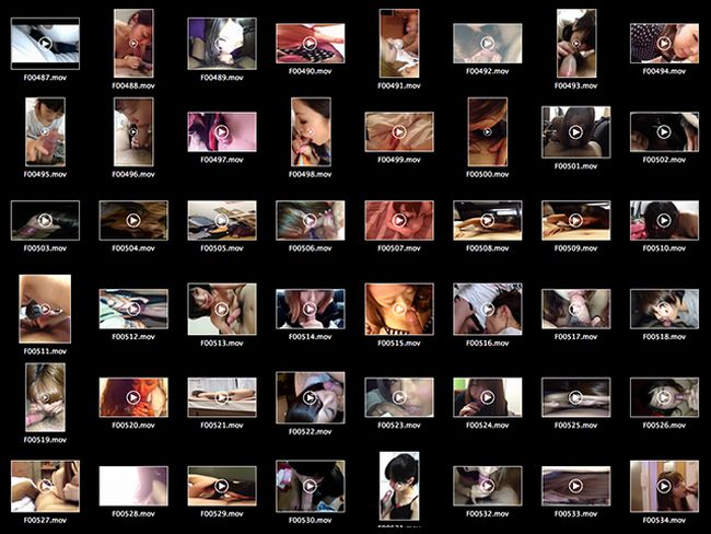 スマホ撮り動画詰め合わせセット　フェラ 01 02 03 04 06 07