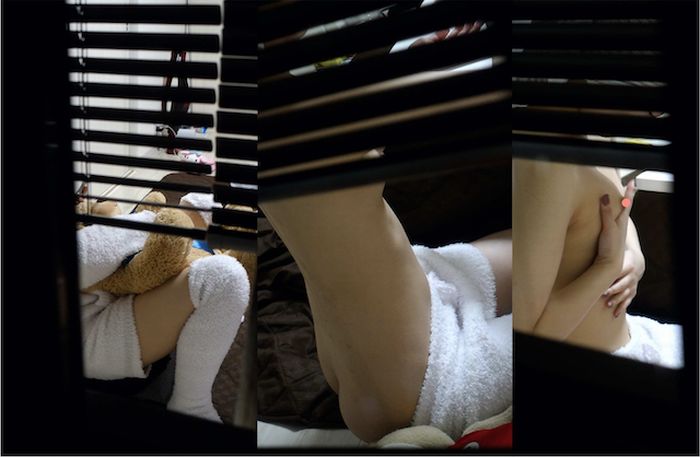 もふもふパジャマ女子、可愛い微乳をマッサージ。もふもふとエロのギャップにやられる。。。