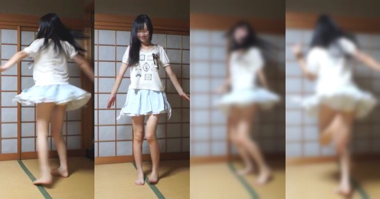 超貴重!某アイドルのⅭ時代の踊ってみたＰチラ動画
