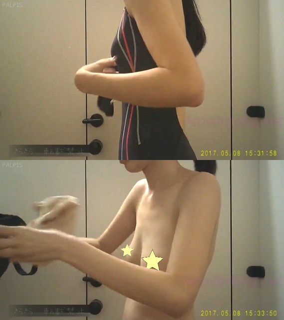 JK水着　更衣室　着替え